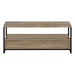 Monarch Specialties I2872 | TV stand - 48" - 2 Storage drawers - Dark taupe-SONXPLUS Lac St-Jean