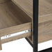 Monarch Specialties I2872 | Meuble TV - 48" - 2 Tiroirs de rangement - Taupe foncé-SONXPLUS Lac St-Jean