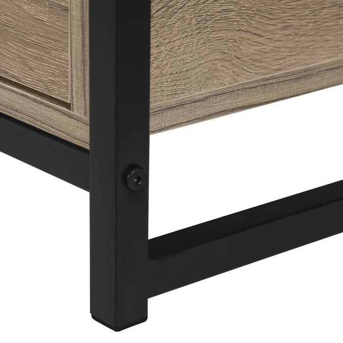 Monarch Specialties I2872 | TV stand - 48" - 2 Storage drawers - Dark taupe-SONXPLUS Lac St-Jean