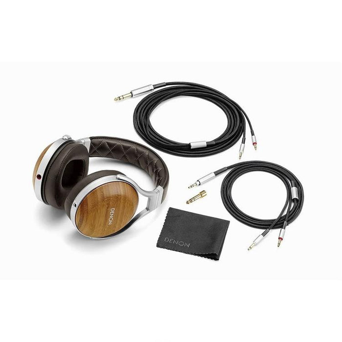 Denon AH-D9200 | Écouteur filaire circum-auriculaire - Coques en Bambou - Structure en Aluminium - Haut de gamme - Léger-SONXPLUS Lac St-Jean