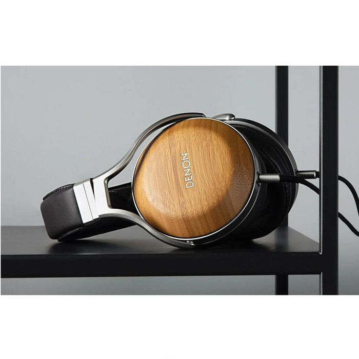 Denon AH-D9200 | Wired circum-aural headset - Bamboo shells - Aluminium structure - High-end - Lightweight-SONXPLUS Lac St-Jean