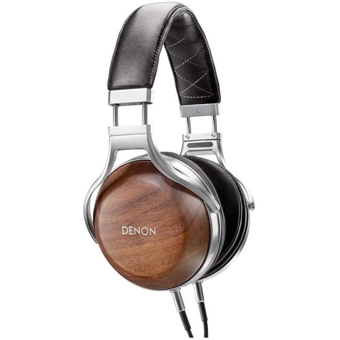 Denon AH-D7200 | Écouteur filaire circum-auriculaire - Performances Audiophiles - Coques en Noyer - Câble amovible en cuivre pur-SONXPLUS Lac St-Jean