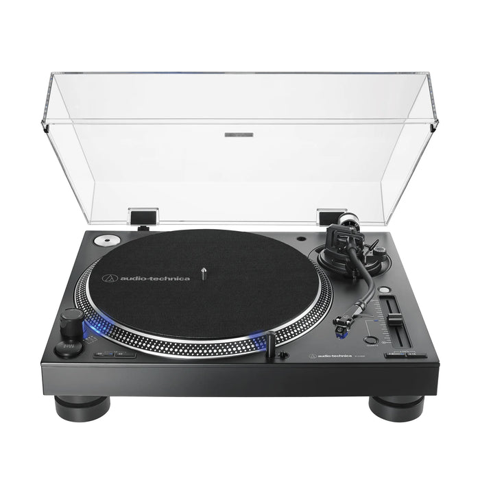 Audio-Technica LP140XP | Table tournante manuelle - Entraînement direct professionnelle - Noir | 01 | Sonxplus Lac St-Jean
