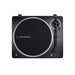 Audio-Technica AT-LP70XBTBS | Table tournante Stéréo - Sans fil - Bluetooth - Entraînement par courroie - Entièrement automatique - Noir/Argent | 03 | Sonxplus Lac St-Jean