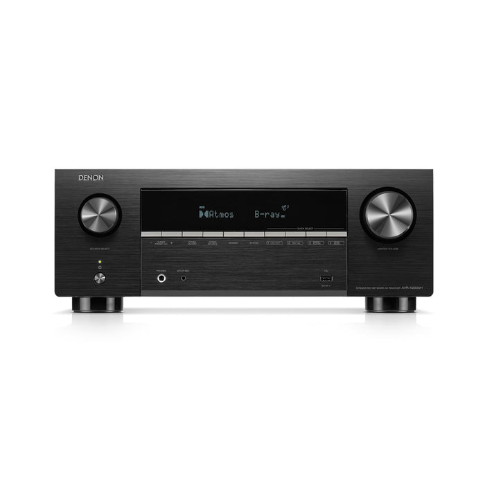 Denon AVRX2900H | AV Receiver - 7.2-channel - Home Theater - 8K - HEOS - Black | 01 | Sonxplus Lac St-Jean