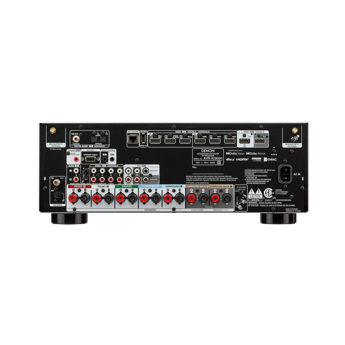 Denon AVRX2900H | AV Receiver - 7.2-channel - Home Theater - 8K - HEOS - Black | 03 | Sonxplus Lac St-Jean