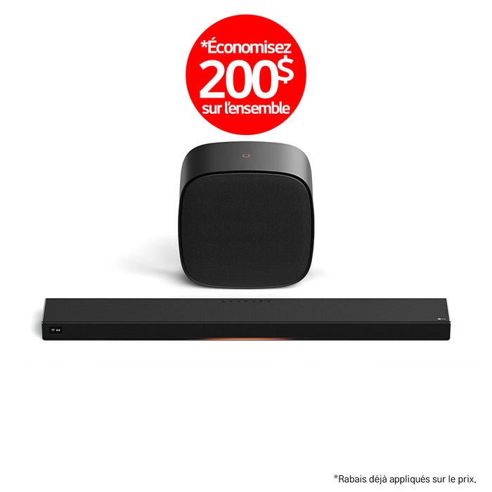 LG Sound Suite | Cinema Suite 7 - Barre de son H7+W7 | 01 | Sonxplus Lac St-Jean
