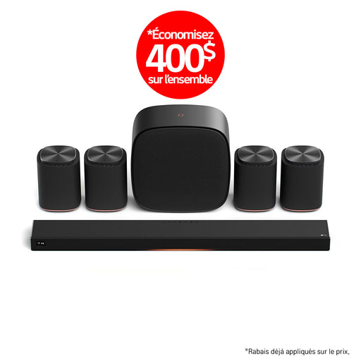 LG Sound Suite | Immersive Quad Suite 7 Pro - H7+4M7+W7 | 01 | Sonxplus Lac St-Jean