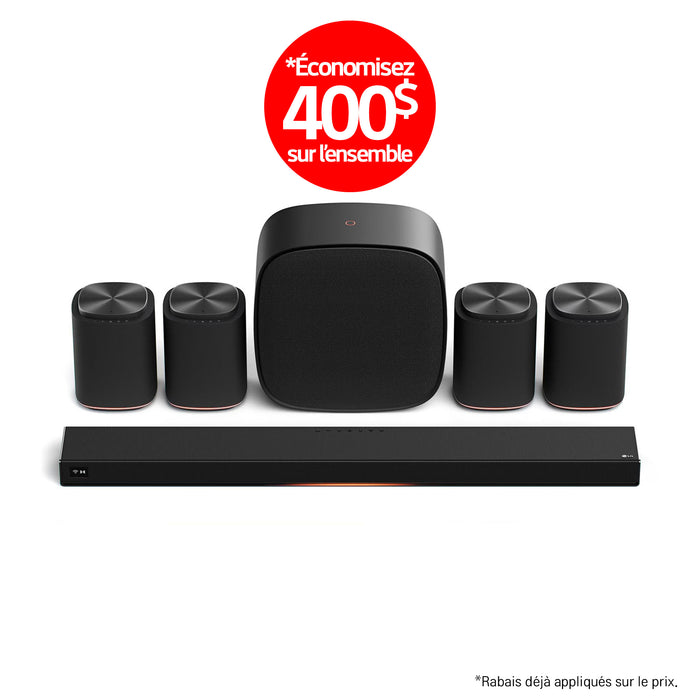 LG Sound Suite | Immersive Quad Suite 7 Pro - H7+4M7+W7 | 01 | Sonxplus Lac St-Jean