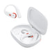 JBL Endurance Peak 4 | Écouteurs intra-auriculaire - TwistLock  - Blanc/Orange | 02 | Sonxplus Lac St-Jean