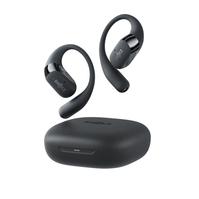 SHOKZ OpenFit 2+ | Open-Ear Headphones - Up to 48 Hours of Playback - Bluetooth - Black | 02 | Sonxplus Lac St-Jean