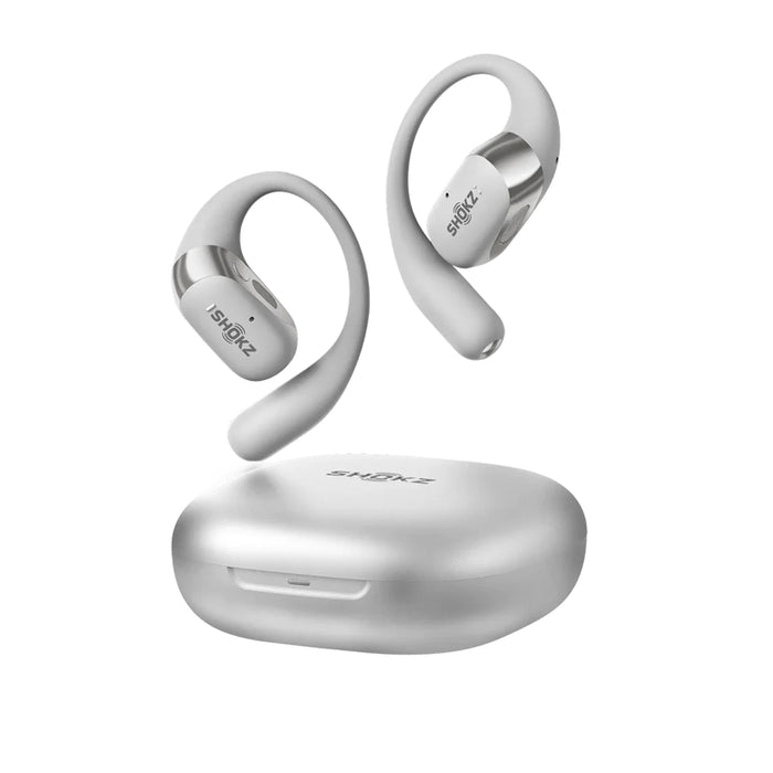SHOKZ OpenFit 2+ | Open-Ear Headphones - Up to 48 Hours of Playback - Bluetooth - Gray | 02 | Sonxplus Lac St-Jean