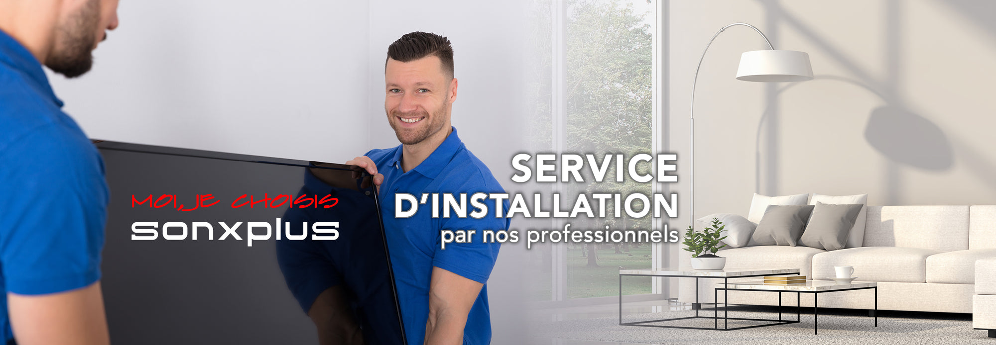 Services d'installation | SONXPLUS Lac St-Jean