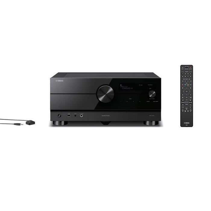 Yamaha RX-A4A | 7.2 AV Receiver - Aventage Series - HDMI 8K - MusicCast - HDR10+ - 100W at 7.2 channels - Zone 2 - Black-SONXPLUS Lac St-Jean