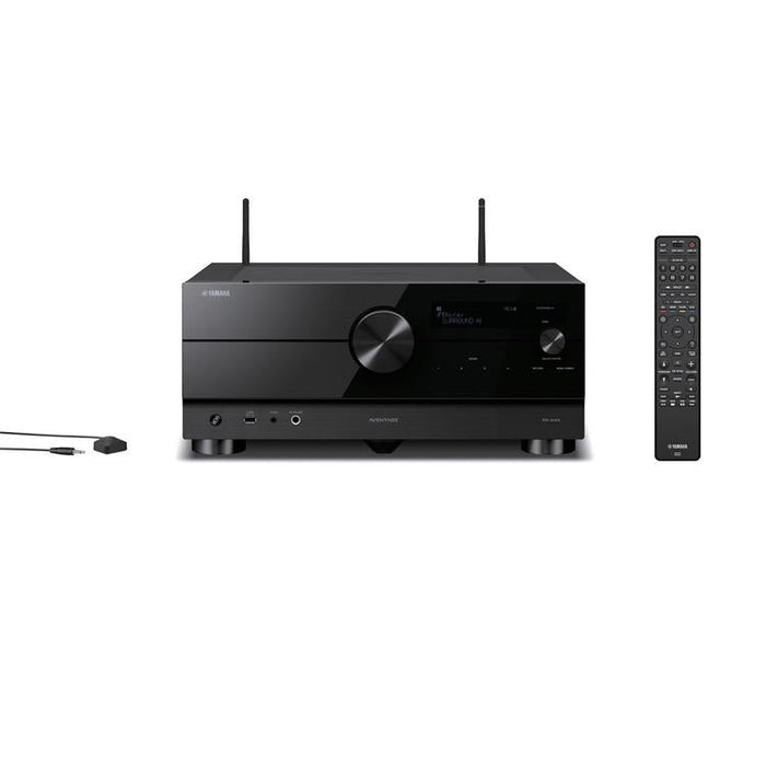 Yamaha RX-A4A | 7.2 AV Receiver - Aventage Series - HDMI 8K - MusicCast - HDR10+ - 100W at 7.2 channels - Zone 2 - Black-SONXPLUS Lac St-Jean
