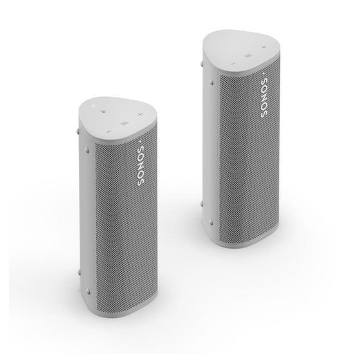 Sonos | Ensemble Aventure - 2 Haut-parleurs Roam portatifs - Bluetooth - Étanche - Blanc-SONXPLUS Lac St-Jean