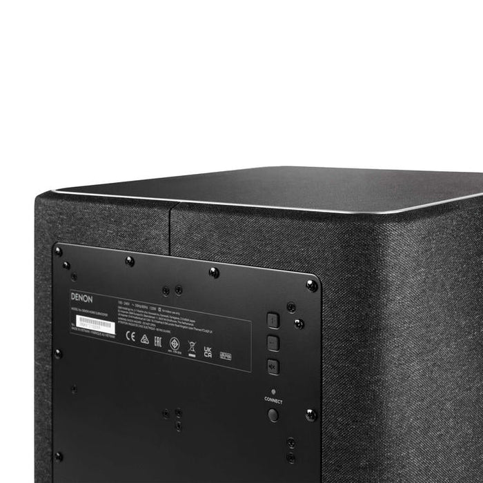 Denon Home Sub | 8" subwoofer - Wireless - Built-in HEOS - Wifi connection - Compatible with Denon Home soundbar and speakers - Black-SONXPLUS Lac St-Jean