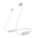 Sony WI-C100 | In-ear headphones - Wireless - Bluetooth - Around the neck - Microphone - IPX4 - White-Sonxplus 