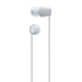 Sony WI-C100 | Écouteurs intra-auriculaires - Sans fil - Bluetooth - Autour du cou - Microphone - IPX4 - Blanc-SONXPLUS Lac St-Jean