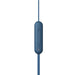 Sony WI-C100 | Écouteurs intra-auriculaires - Sans fil - Bluetooth - Autour du cou - Microphone - IPX4 - Bleu-SONXPLUS.com