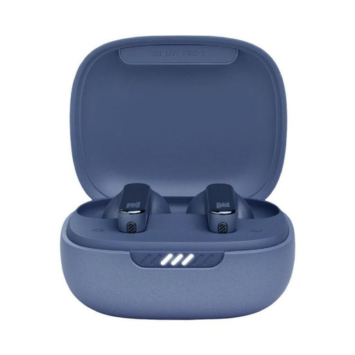 JBL Live Pro 2 TWS | Écouteurs intra-auriculaires - 100% Sans fil - Bluetooth - Smart Ambient - 6 Microphones - Bleu-SONXPLUS Lac St-Jean