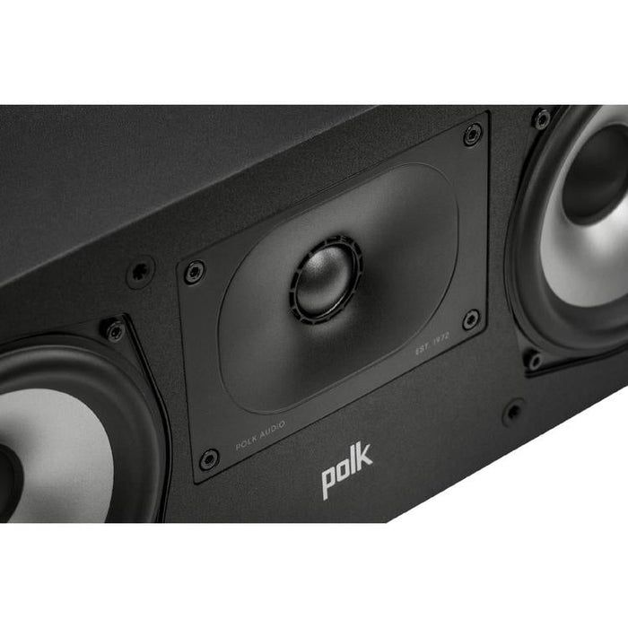 Polk Monitor XT30 | Center speaker - Hi-Res Audio Certified - Black-SONXPLUS Lac St-Jean