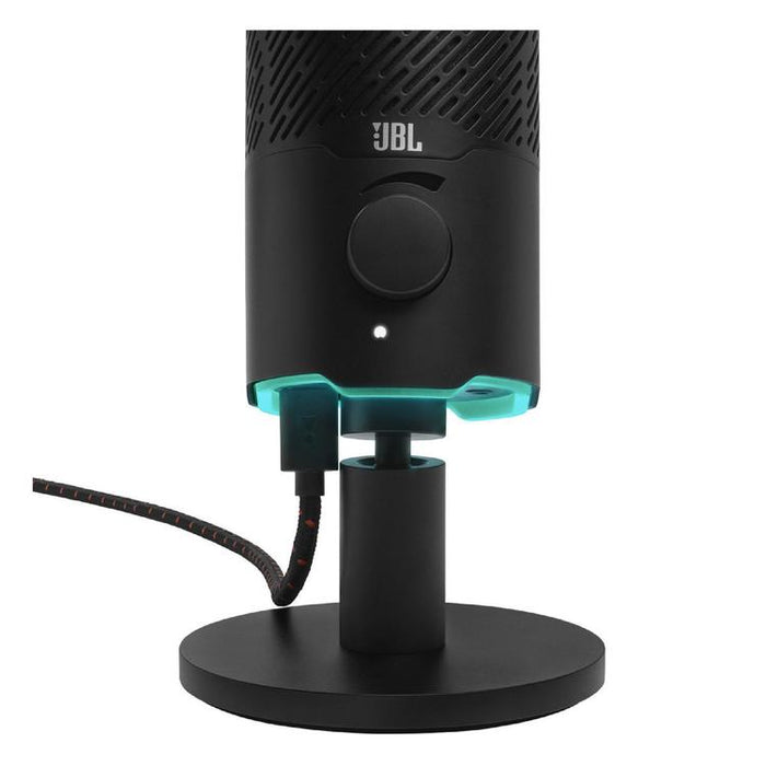 JBL Quantum Stream | Microphone - Wired - Dual Condenser - USB - Black-SONXPLUS Lac St-Jean