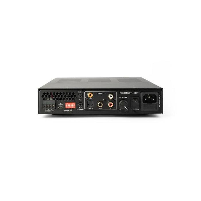 Paradigm X-500 | Stereo Amplifier - 2 channel or bridged single channel - Up to 500 watts of power - Slim - Black-SONXPLUS Lac St-Jean