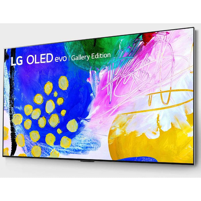 LG OLED77G2PUA | Téléviseur intelligent 77" OLED evo 4K - Édition Gallery - Série G2 - Cinéma HDR - Processeur IA a9 Gen5 4K - Noir-SONXPLUS Lac St-Jean
