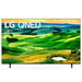 LG 75QNED80UQA | 75" QNED 4K Smart TV - Quantum dot NanoCell - QNED80 Series - HDR - IA a7 Gen5 4K Processor - Black-Sonxplus Lac St-Jean
