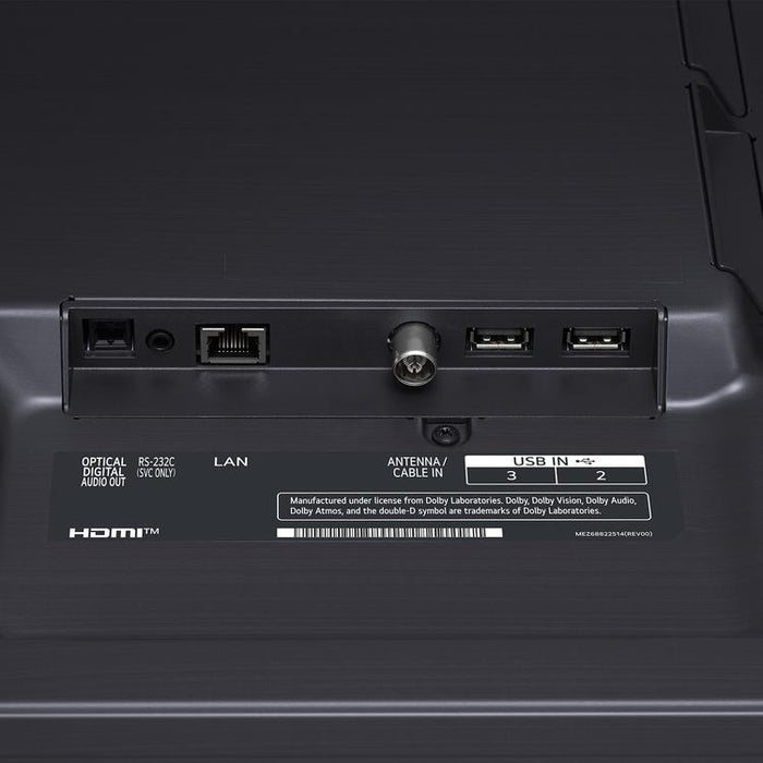 LG 65QNED80UQA | Téléviseur intelligent 65" QNED 4K - NanoCell à points quantiques - Série QNED80 - HDR - Processeur IA a7 Gen5 4K - Noir-SONXPLUS Lac St-Jean
