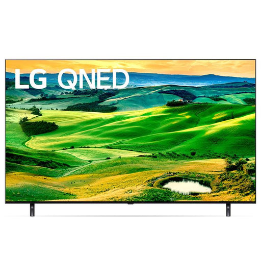 LG 55QNED80UQA | 55" QNED 4K Smart TV - Quantum dot NanoCell - QNED80 Series - HDR - IA a7 Gen5 4K Processor - Black-Sonxplus Lac St-Jean