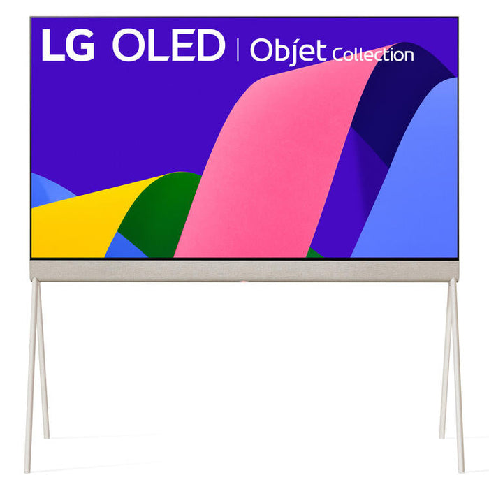 LG 55LX1QPUA | 55" OLED Smart TV - 4K Ultra HD - Objet Collection Posé - HDR Cinema - IA a9 Gen5 4K Processor - Textile Finish-Sonxplus Lac St-Jean