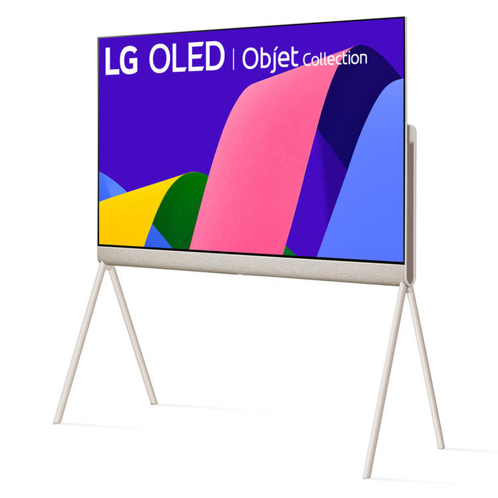 LG 55LX1QPUA | Téléviseur intelligent 55" OLED - 4K Ultra HD - Objet Collection Posé - Cinéma HDR - Processeur IA a9 Gen5 4K - Finition textile-SONXPLUS Lac St-Jean