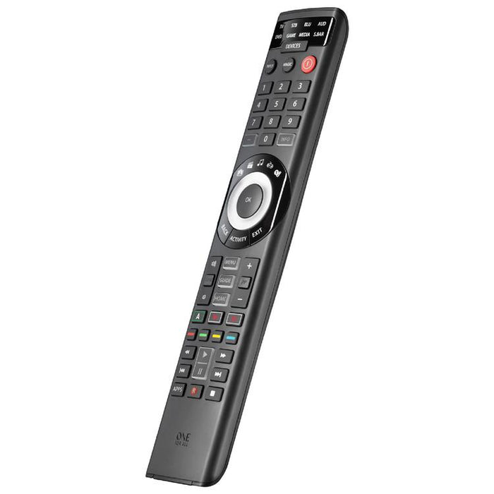 One for All URC7880R | Smart universal remote control for any TV - Smart Series - For 8 devices - Black-SONXPLUS Lac St-Jean