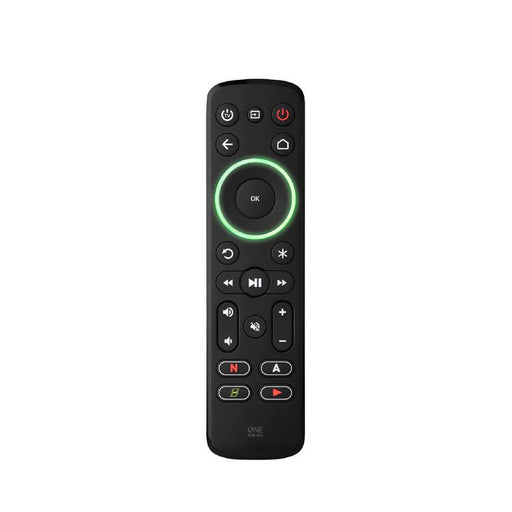 One for All URC7935R | Smart universal remote control for TV, streaming device and soundbar - Smart Series - Black-SONXPLUS Lac St-Jean