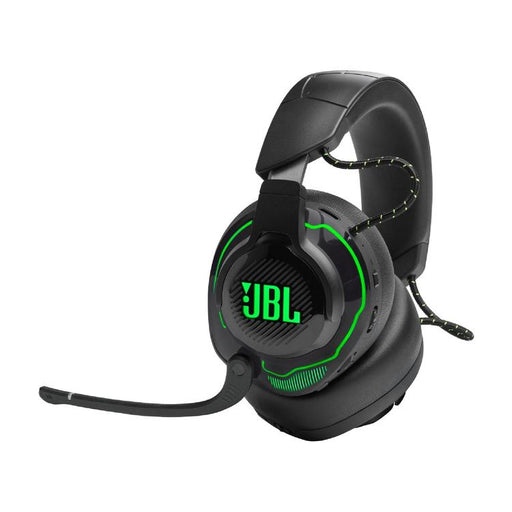 JBL Quantum 910X | Casque de jeu Pro circum-auriculaire - Sans Fil - Pour Console X-box - Éclairage RGB - Réduction de bruit - Noir/Vert-SONXPLUS Lac St-Jean