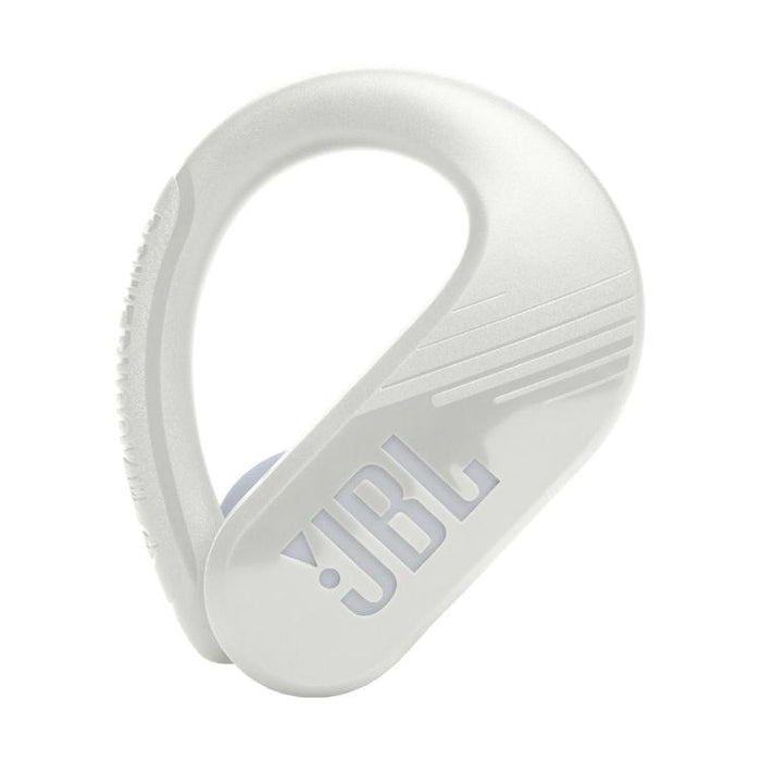JBL Endurance Peak III | Écouteurs Sport intra-auriculaires - 100% Sans fil - Étanche - Conception Powerhook - Blanc-SONXPLUS Lac St-Jean