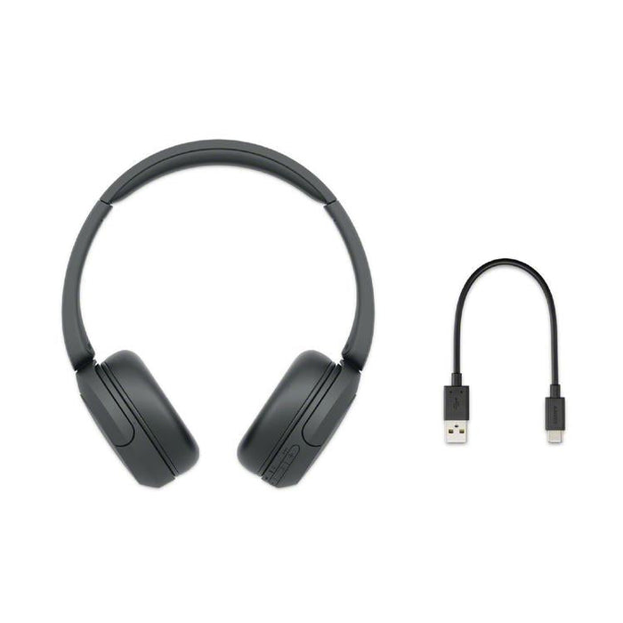 Sony WH-CH520 | Écouteurs supra-auriculaires - Sans fil - Bluetooth - Jusqu'à 50 heures d'autonomie - Noir-SONXPLUS Lac St-Jean