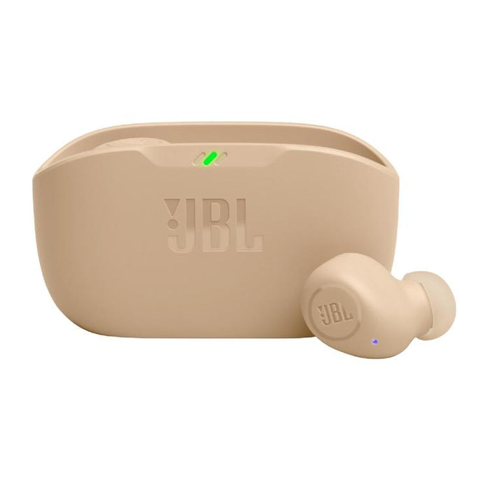 JBL Vibe Buds | Écouteurs intra-auriculaires - Sans fil - Bluetooth - Technologie Smart Ambient - Beige-SONXPLUS.com