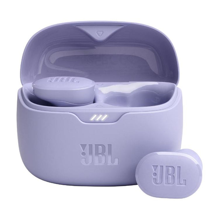 JBL Tune Buds | Écouteurs intra-auriculaires - 100% Sans fil - Bluetooth - Réduction de bruit - 4 microphones - Mauve-SONXPLUS.com