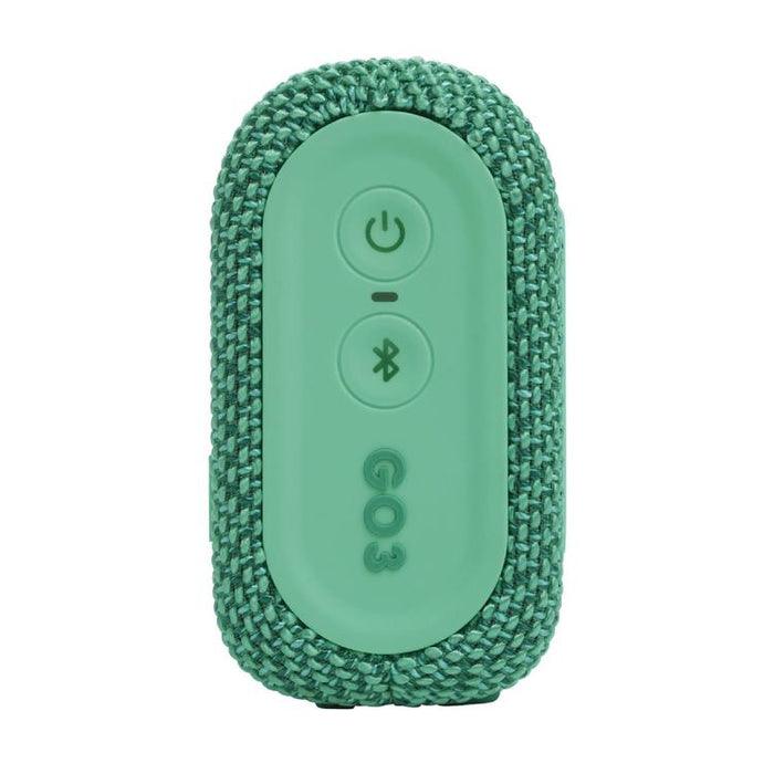 JBL Go 3 Eco | Mini Haut-parleur - Ultra-portable - Bluetooth - IP67 - Vert-SONXPLUS Lac St-Jean
