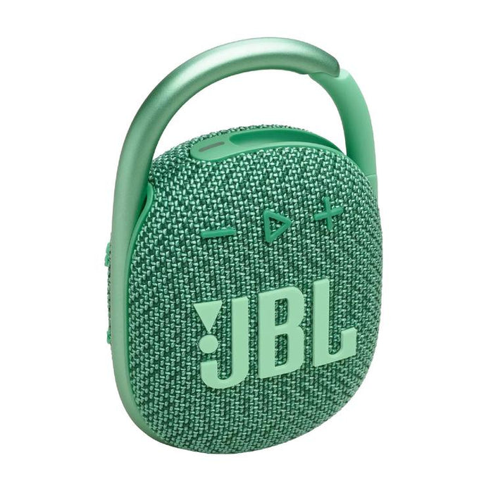 JBL Clip 4 Eco | Haut-parleur - Ultra-portable - Étanche - Bluetooth - Mousqueton intégré - Vert-SONXPLUS Lac St-Jean