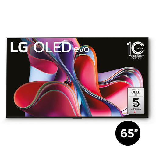 LG OLED65G3PUA | Téléviseur intelligent 65" 4K OLED Evo - Edition Gallery - Série G3 - Cinéma HDR - Processeur IA a9 Gén.6 4K - Noir-SONXPLUS Lac St-Jean