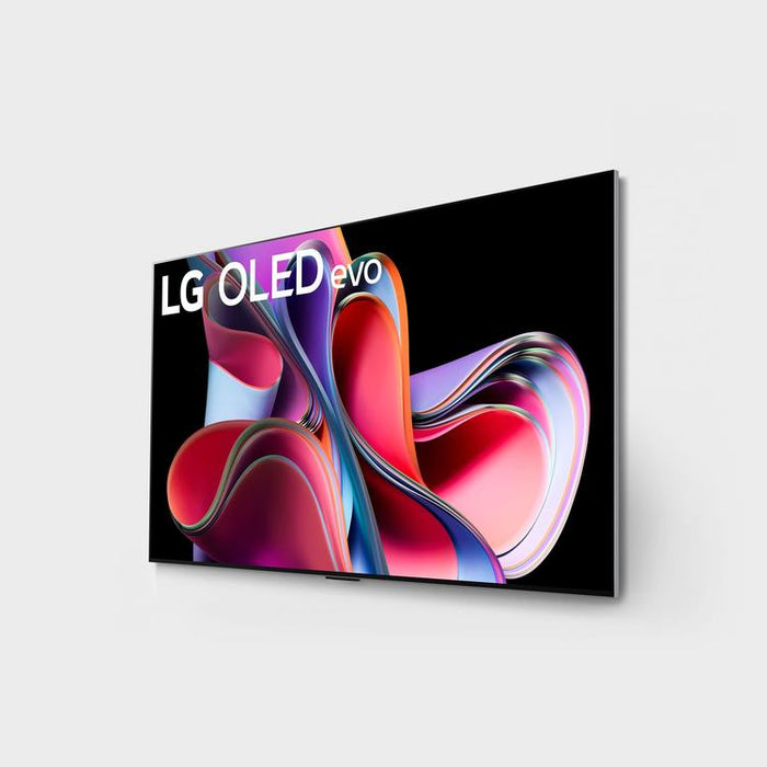 LG OLED83G3PUA | Téléviseur intelligent 83" 4K OLED Evo - Edition Gallery - Série G3 - Cinéma HDR - Processeur IA a9 Gén.6 4K - Noir-SONXPLUS Lac St-Jean