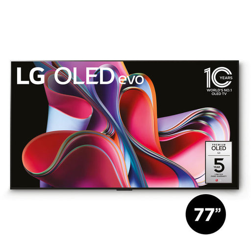 LG OLED77G3PUA | 77" 4K OLED Evo Smart TV - Gallery Edition - G3 Series - HDR Cinema - IA a9 Gen.6 4K Processor - Black-SONXPLUS Lac St-Jean