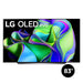 LG OLED83C3PUA | Smart TV 83" OLED evo 4K - C3 Series - HDR - Processor IA a9 Gen6 4K - Black-SONXPLUS Lac St-Jean