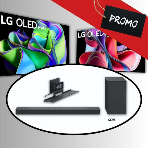 LG OLED77C3PUA | 77" OLED evo 4K Smart TV - C3 Series - HDR - Processor IA a9 Gen6 4K - Black-SONXPLUS Lac St-Jean