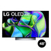 LG OLED48C3PUA | Téléviseur intelligent 48" OLED evo 4K - Série C3 - HDR - Processeur IA a9 Gen6 4K - Noir-SONXPLUS Lac St-Jean