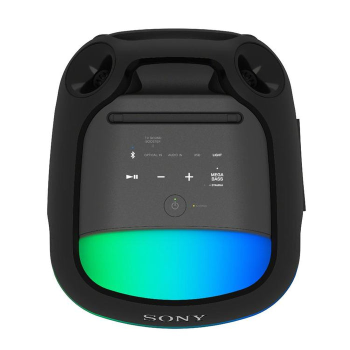 Sony SRS-XV800 | Haut-parleur portatif - Sans fil - Bluetooth - Série X - Mode fête - Noir-SONXPLUS Lac St-Jean